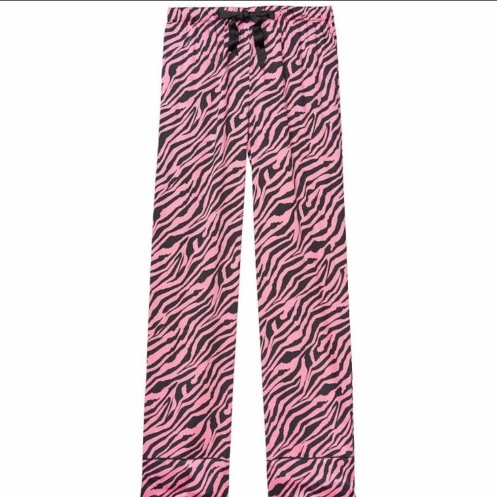 Victoria Secret Satin Zebra PJ Pant
